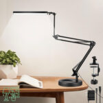 2-in-1 LED Desk Lamp with Clamp and Base